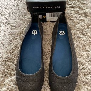 Beta Brand sparkly flats